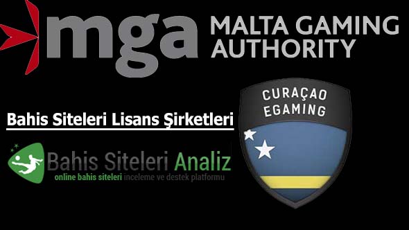 Bahis Siteleri Lisans Şirketi Logoları
