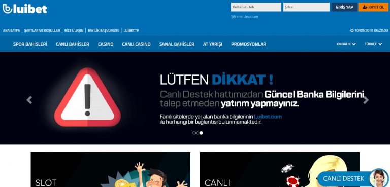 Luibet Yeni Giriş Adresi » Güvenilir Mi ? [HEMEN GİR]