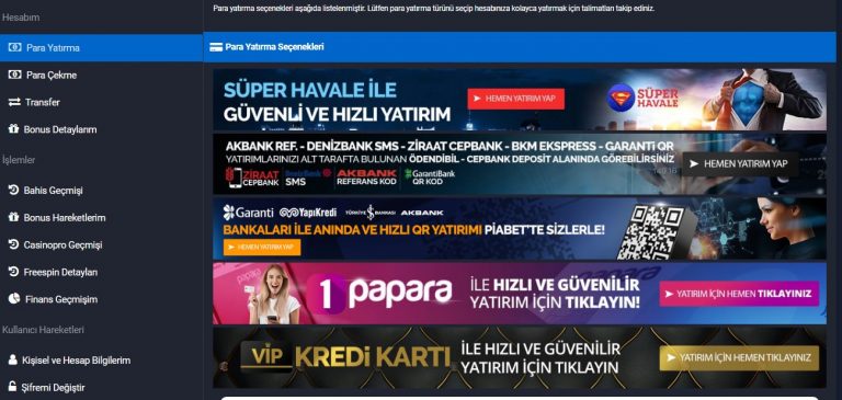 🥇 Piabet Minimum Para Yatırma ⭐️ Yöntemleri  [✔️ DETAYLI]